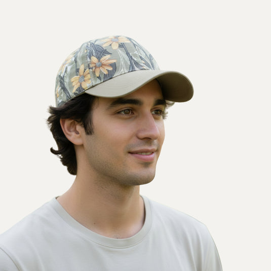 The Weekend Edit Baseball Cap – Floral Print