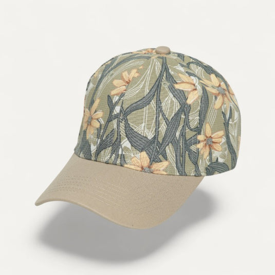 The Weekend Edit Baseball Cap – Floral Print