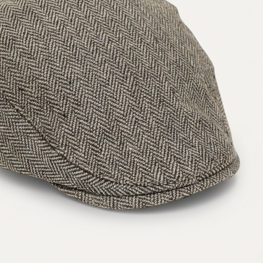 The Field Study Ivy Cap (Brown Herringbone)