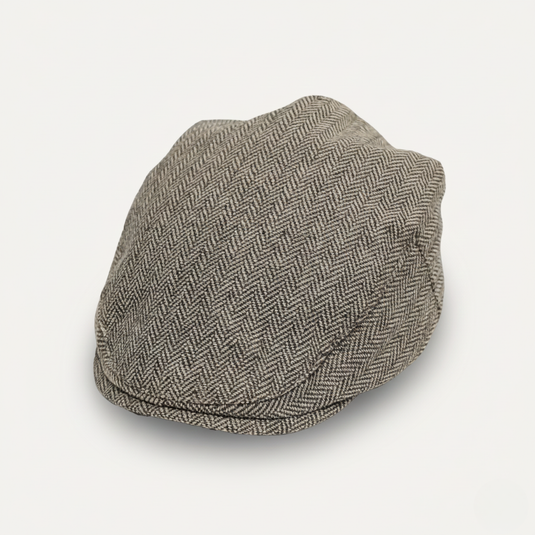 The Field Study Ivy Cap (Brown Herringbone)
