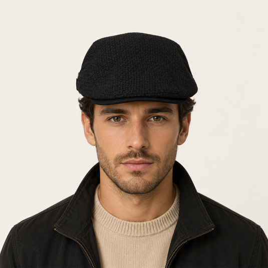 Chokore Knitted Autumn Ivy Cap (Black)