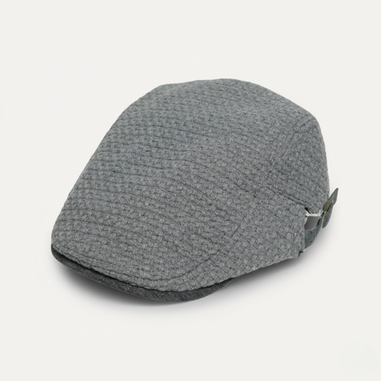 The Textured Ivy Cap - Grey