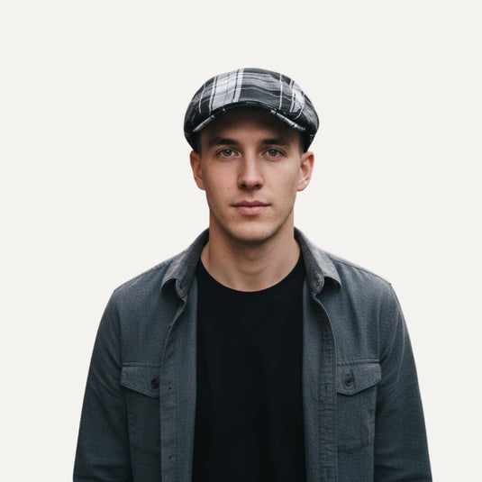 The Crosswalk Ivy Cap – Black Check