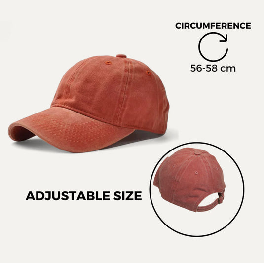 The Off-Duty Baseball Cap (Faded Brick)