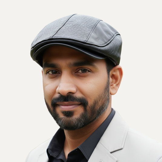 The Nightfall Ivy Cap – Textured Black