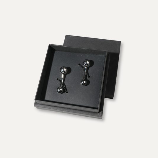 The Classic Link Cuff Links – Silver