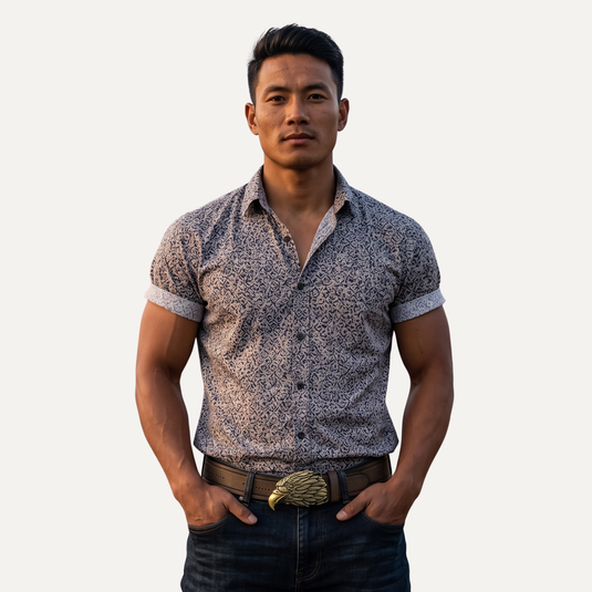 The Watchful Eagle Belt – Brown