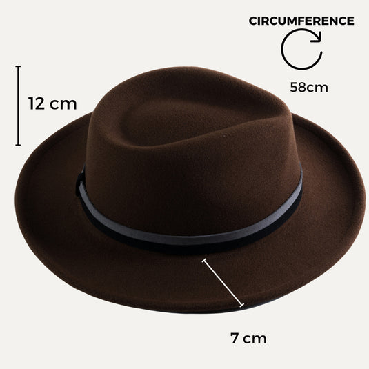 The After Hours Fedora (Coffee)
