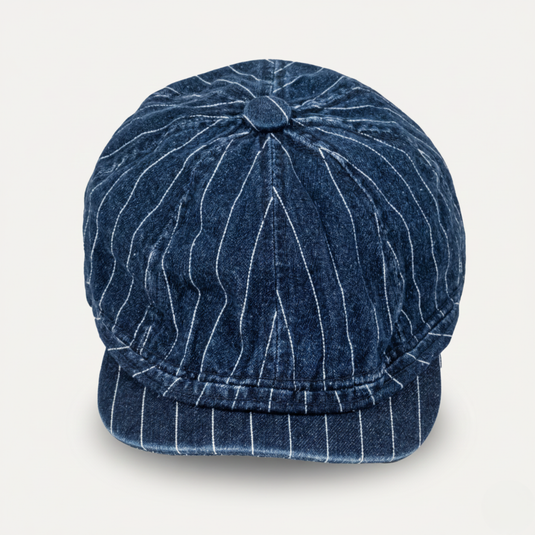 The Pinline Baker Boy Cap – Indigo