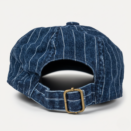 Chokore Striped Denim Ivy Cap (Blue)