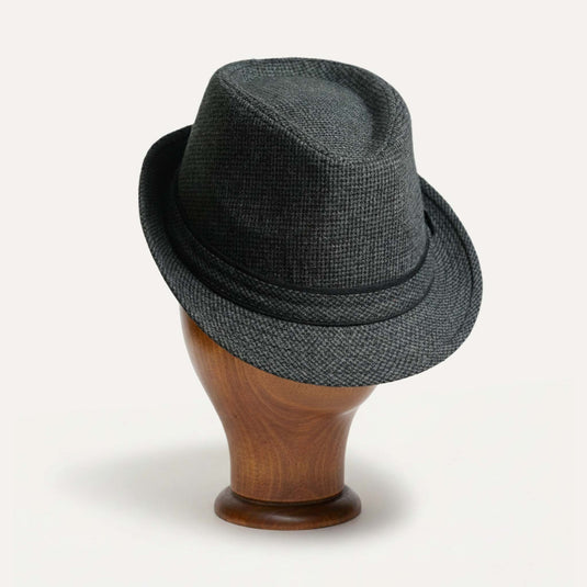 The Quiet Authority Fedora (Charcoal)