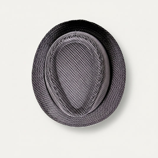 The Quiet Authority Fedora (Charcoal)