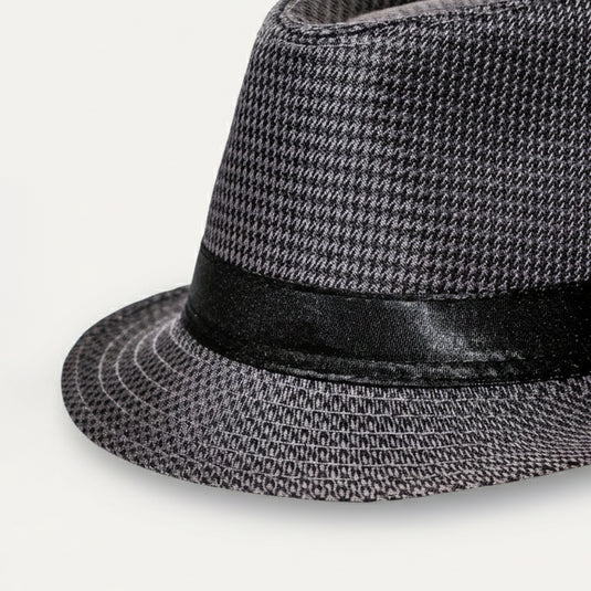 The Quiet Authority Fedora (Charcoal)