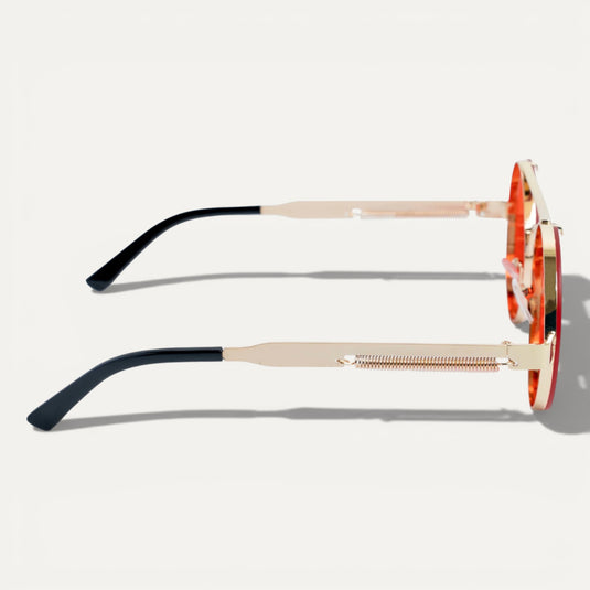 The Red Signal Sunglasses - Crimson