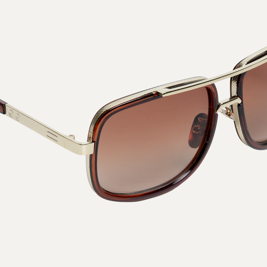 The Wayfinder Sunglasses – Brown Gradient