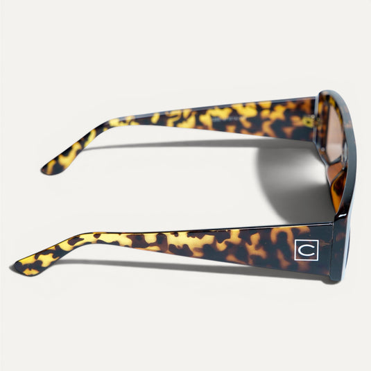 The Bold Print Sunglasses – Leopard Print