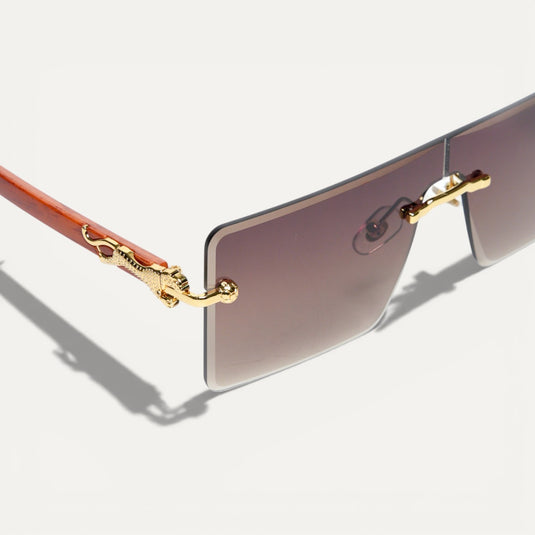 The Quiet Line Sunglasses – Brown Tint