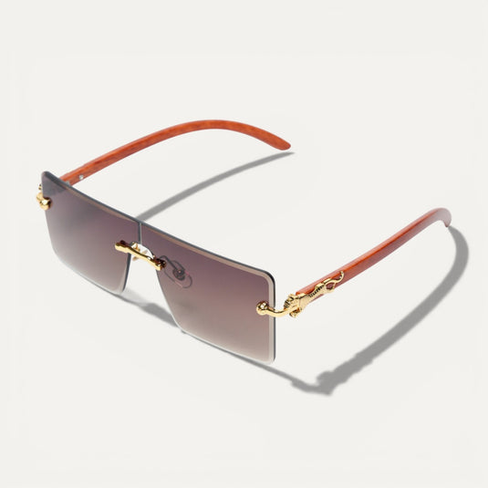 The Quiet Line Sunglasses – Brown Tint