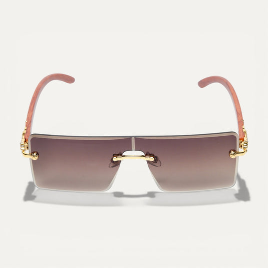 The Quiet Line Sunglasses – Brown Tint