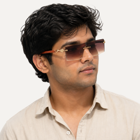 The Quiet Line Sunglasses – Brown Tint