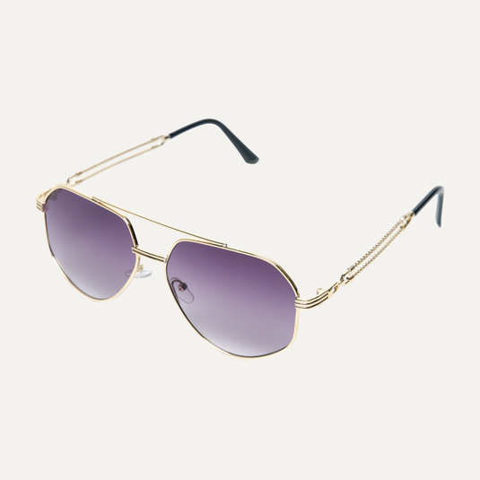 The Gilded Line Sunglasses – Gold