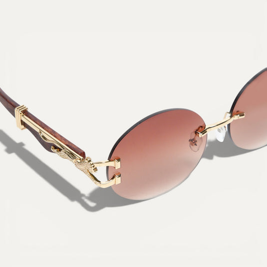 The Mark Sunglasses – Brown Tint