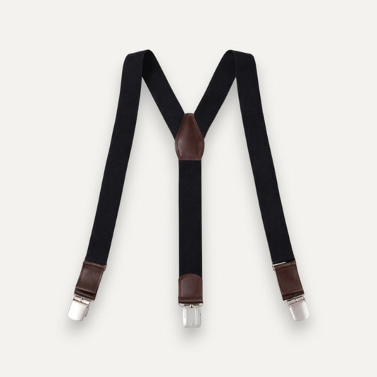 The Clean Line Suspenders – Black