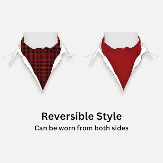 The Plaid Interval Cravat