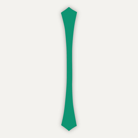 The Midnight Dot Cravat – Sea Teal & Black