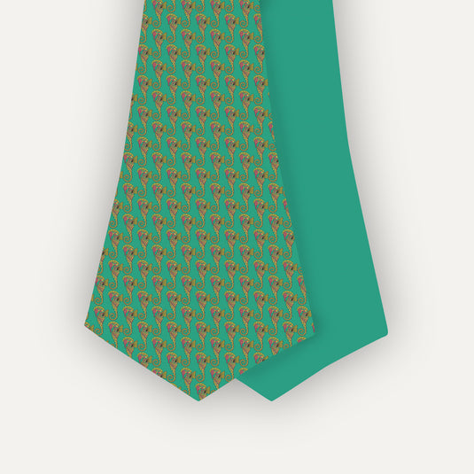 The Seahorse Motif Cravat