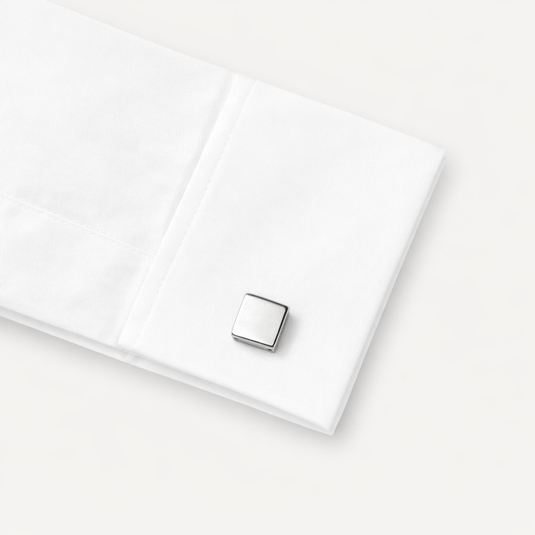 The Clean Slate Cuff Links – Silver