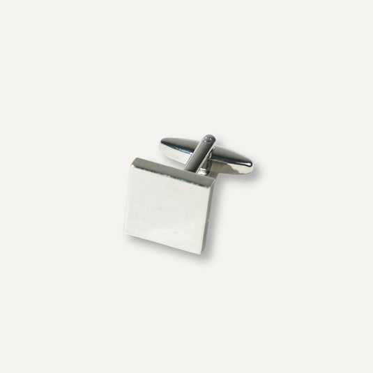 The Quiet Authority Cuff Links – Silver