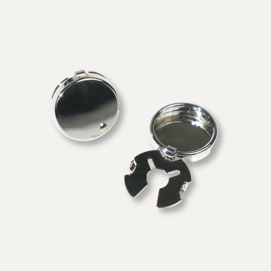 The Classic Disc Cuff Buttons – Gunmetal