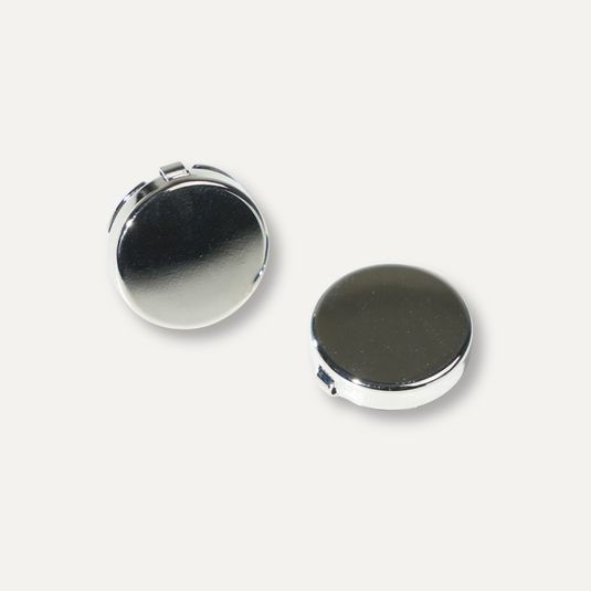 The Classic Disc Cuff Buttons – Gunmetal
