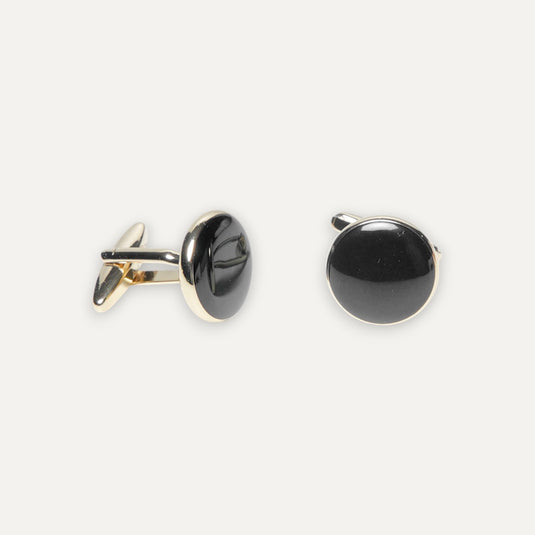 The Dress Stud Set – Black & Gold