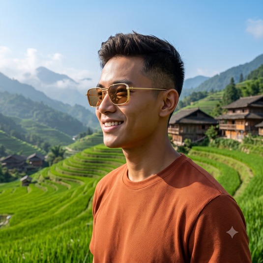 The Golden Ratio Sunglasses – Brown