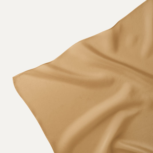 The Everyday Solid Pocket Square – Warm Beige