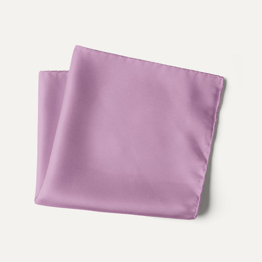 The Everyday Solid Pocket Square – Soft Lavender