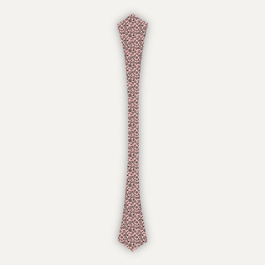 The Garden Chronicle Cravat – Blush with Black