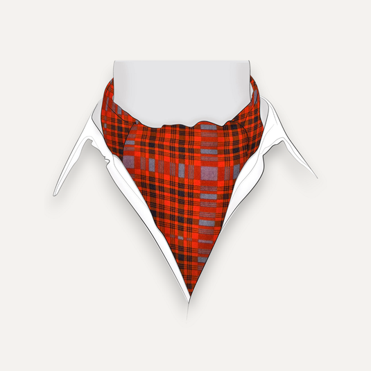 The Assertive Plaid Cravat