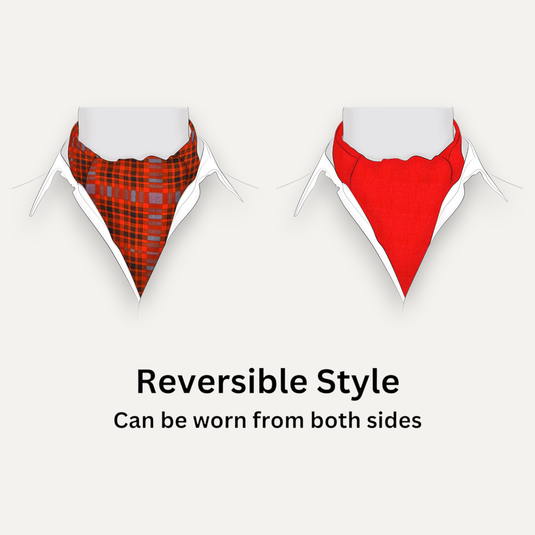 The Assertive Plaid Cravat