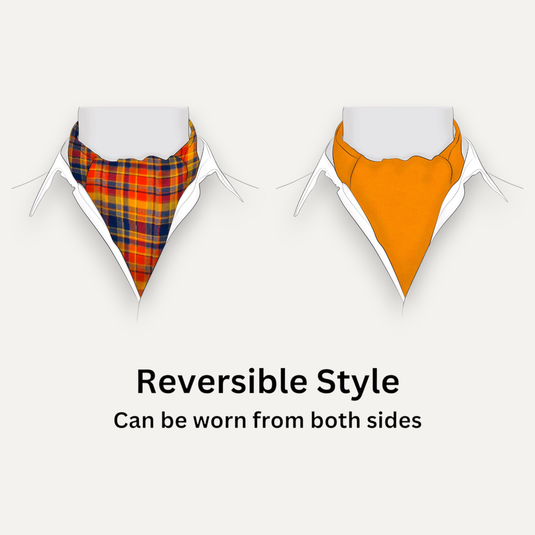 The Balanced Plaid Cravat