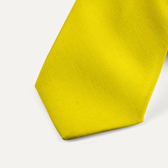 The Everyday Solid Silk Tie – Burnt Honey