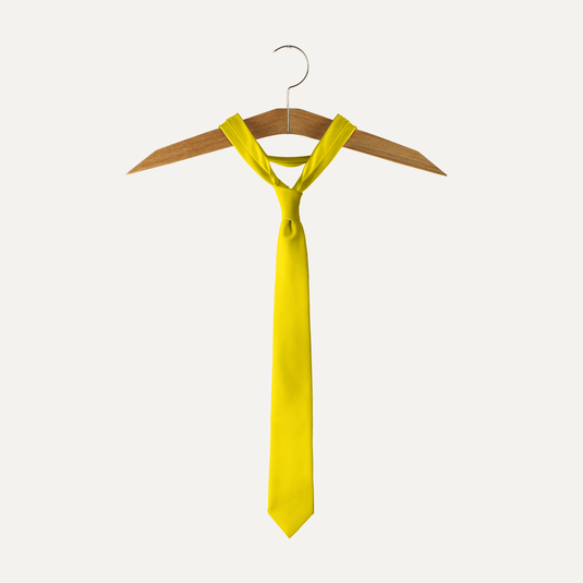 The Everyday Solid Silk Tie – Burnt Honey
