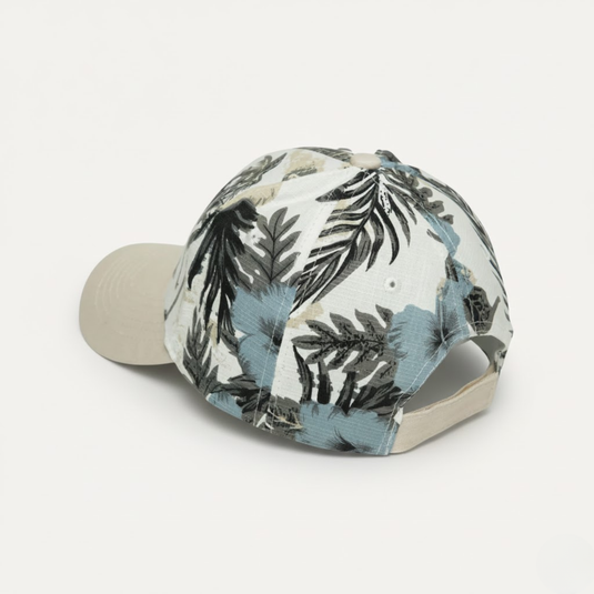 The Weekend Edit Baseball Cap – Palm Print