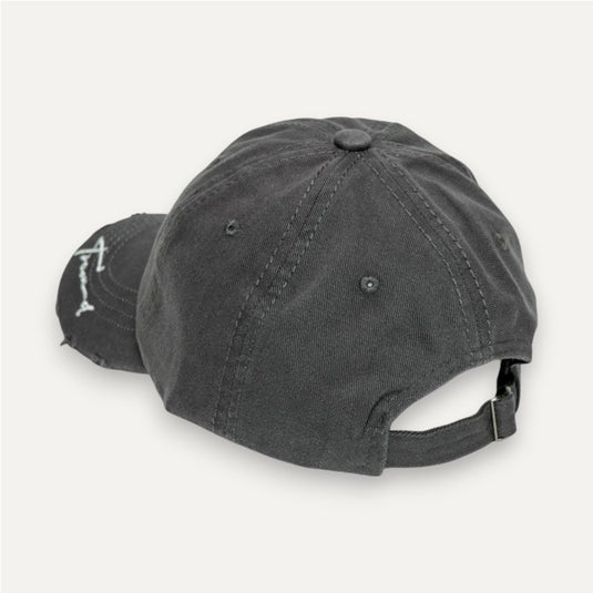 The After Dark Baseball Cap – Washed Charcoal