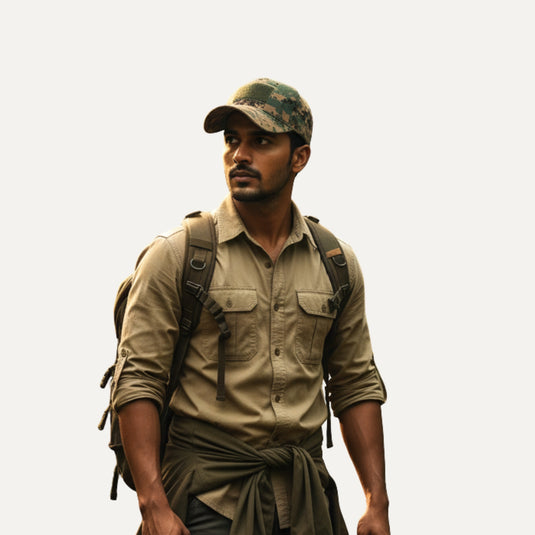 The Terrain Baseball Cap – Woodland Camo