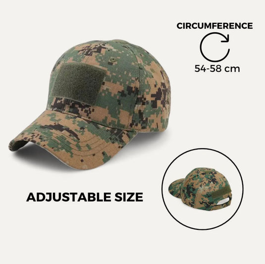 The Terrain Baseball Cap – Woodland Camo