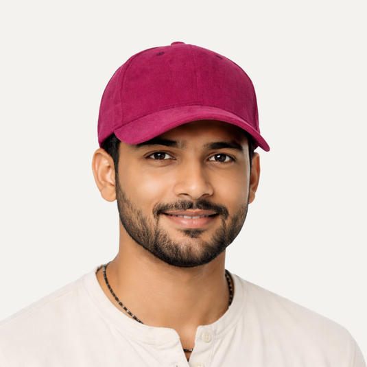 The Daily Baseball Cap – Wine Suede
