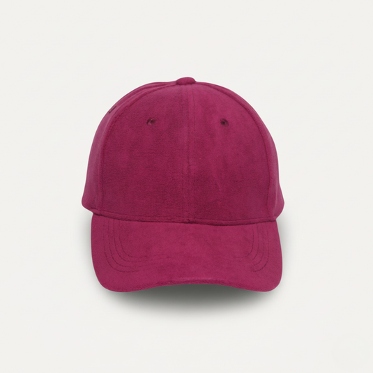 The Daily Baseball Cap – Wine Suede